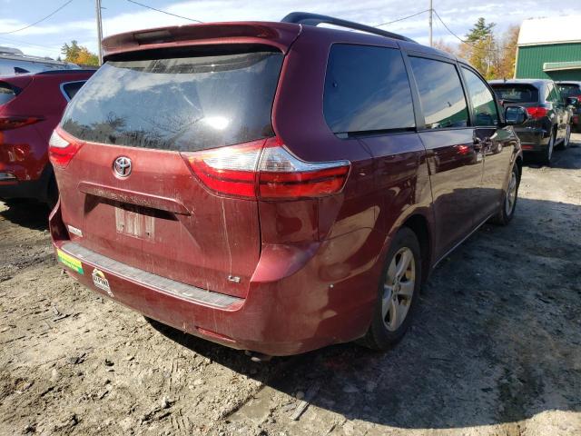 Photo 4 from auction – 2015 TOYOTA SIENNA LE with VIN 5TDKK3DC7FS690179