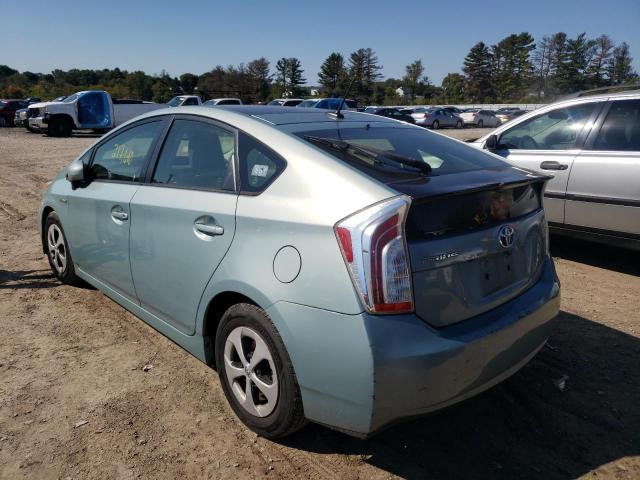 Photo 3 from auction – 2012 TOYOTA PRIUS with VIN JTDKN3DU5C1591935
