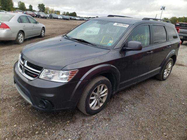 DODGE JOURNEY SX 2017 with VIN 3C4PDCBG5HT576003 - Photo from auction