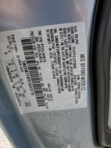 Photo 10 from auction – 2005 MERCURY GRAND MARQ with VIN 2MEFM75W95X603718