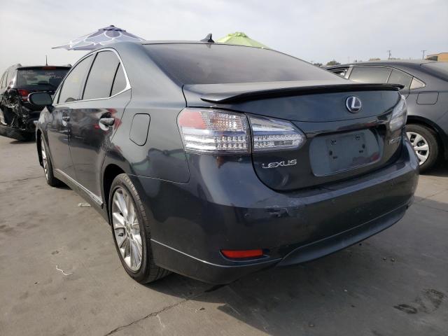 Photo 3 from auction – 2010 LEXUS HS 250H with VIN JTHBB1BA1A2024553