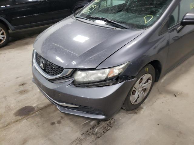 Photo 9 from auction – 2014 HONDA CIVIC LX with VIN 2HGFB2F53EH518093