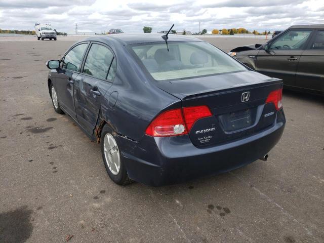 Photo 3 from auction – 2008 HONDA CIVIC HYBR with VIN JHMFA36288S003101