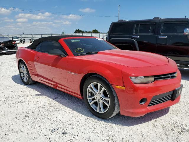 CHEVROLET CAMARO LT 2014 with VIN 2G1FB3D31E9289311 - Photo from auction