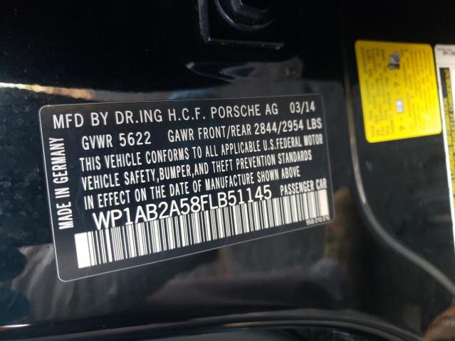 Photo 10 from auction – 2015 PORSCHE MACAN S with VIN WP1AB2A58FLB51145