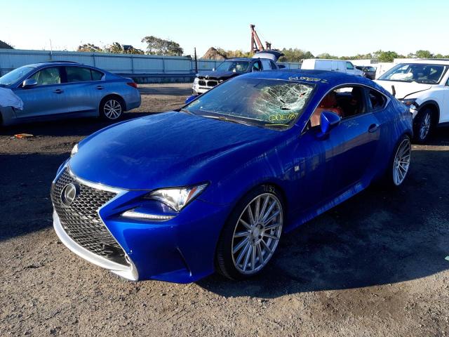 Photo 2 from auction – 2016 LEXUS RC 350 with VIN JTHSE5BC9G5005787