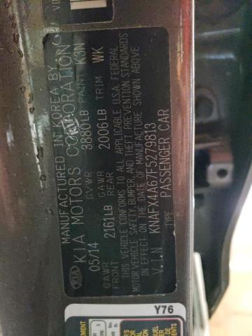 Photo 10 from auction – 2015 KIA FORTE LX with VIN KNAFX4A67F5279813