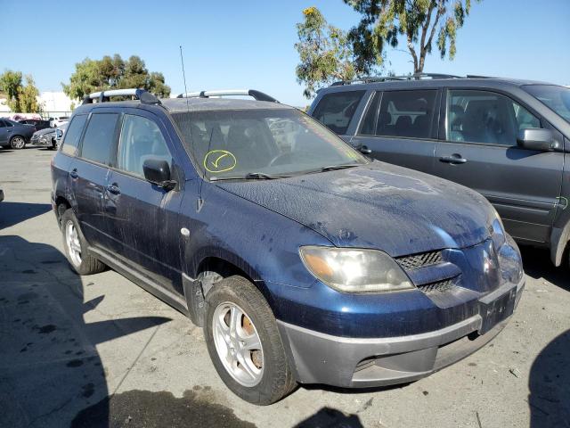 MITSUBISHI OUTLANDER 2003 with VIN JA4LX31G53U055122 - Photo from auction
