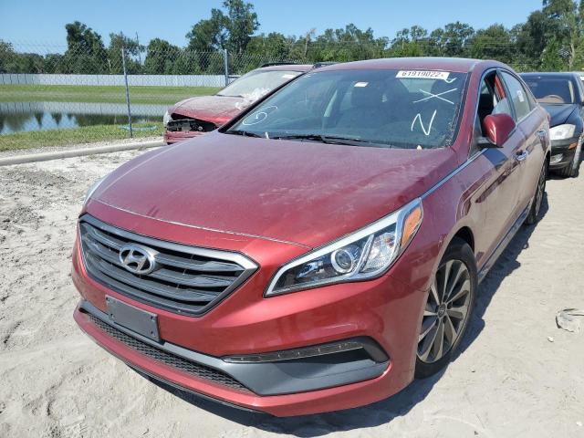 Photo 2 from auction – 2016 HYUNDAI SONATA SPO with VIN 5NPE34AF5GH355136