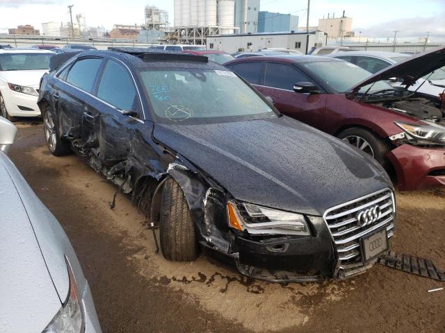 AUDI A8 L QUATT 2013 with VIN WAURGAFD4DN027663 - Photo from auction