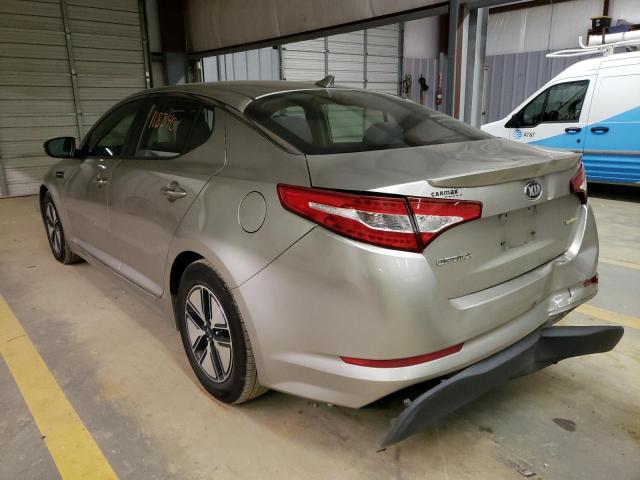 Photo 3 from auction – 2012 KIA OPTIMA HYB with VIN KNAGM4AD8C5026734