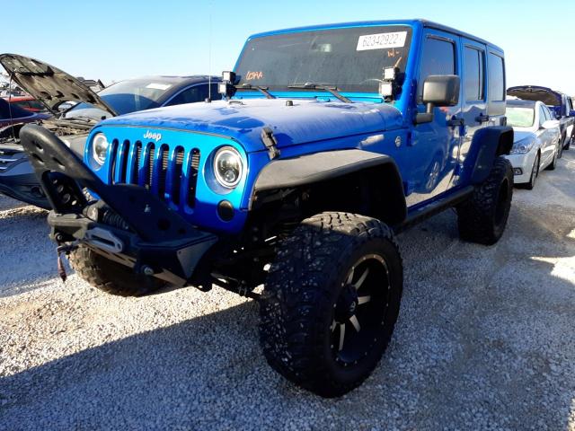 Photo 2 from auction – 2015 JEEP WRANGLER U with VIN 1C4BJWDG4FL689242
