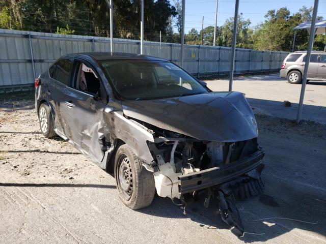 NISSAN SENTRA S 2017 with VIN 3N1AB7AP4HY267956 - Photo from auction