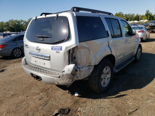 Photo 4 from auction – 2008 NISSAN PATHFINDER with VIN 5N1AR18B08C645730