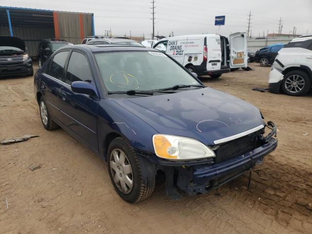 HONDA CIVIC EX 2002 with VIN 1HGES25822L030341 - Photo from auction