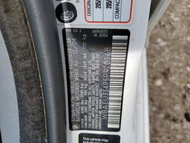 Фото 10 с аукциона – 2005 BMW 325 XI с VIN WBAEU33495PR20568