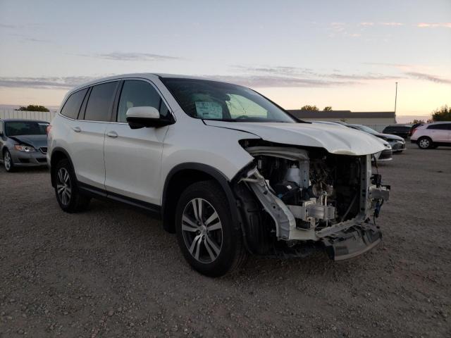 HONDA PILOT EXL 2018 with VIN 5FNYF6H57JB008569 - Photo from auction