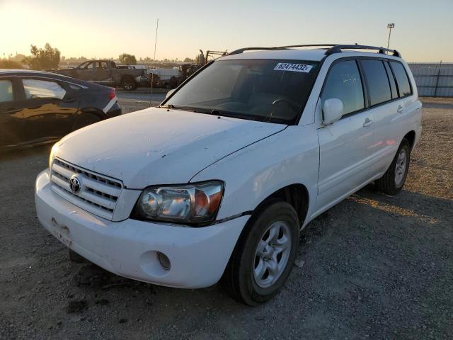 Photo 2 from auction – 2007 TOYOTA HIGHLANDER with VIN JTEGD21A970168439