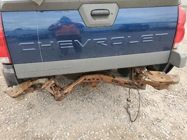 Photo 9 from auction – 2002 CHEVROLET AVALANCHE with VIN 3GNEC13T82G184408