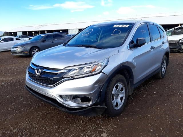 Photo 2 from auction – 2016 HONDA CR-V LX with VIN 2HKRM3H30GH504539