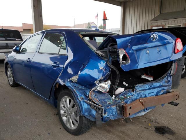 Photo 3 from auction – 2009 TOYOTA COROLLA BA with VIN 1NXBU40E19Z017570