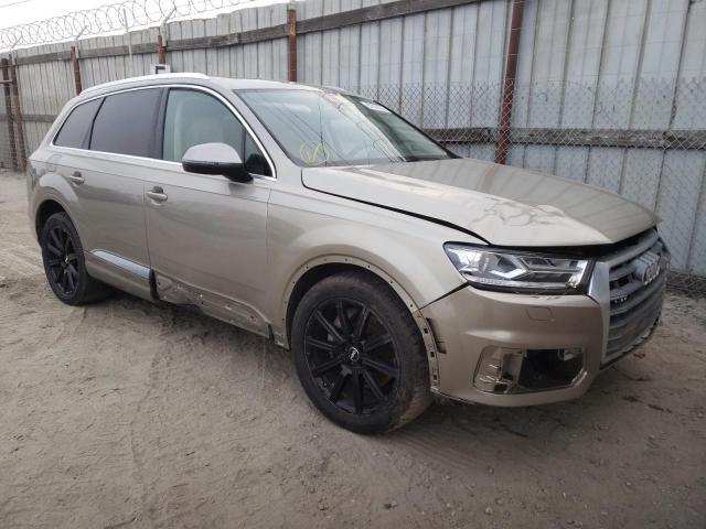 AUDI Q7 PREMIUM 2017 with VIN WA1LAAF72HD032418 - Photo from auction
