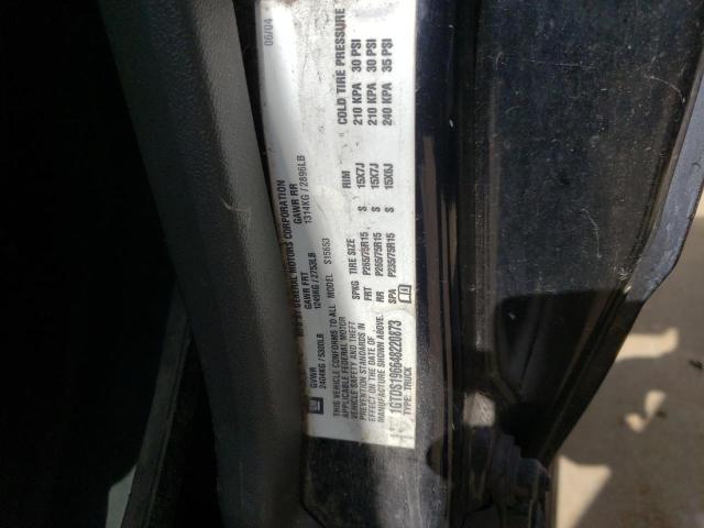 Photo 10 from auction – 2004 GMC CANYON with VIN 1GTDS196648220873