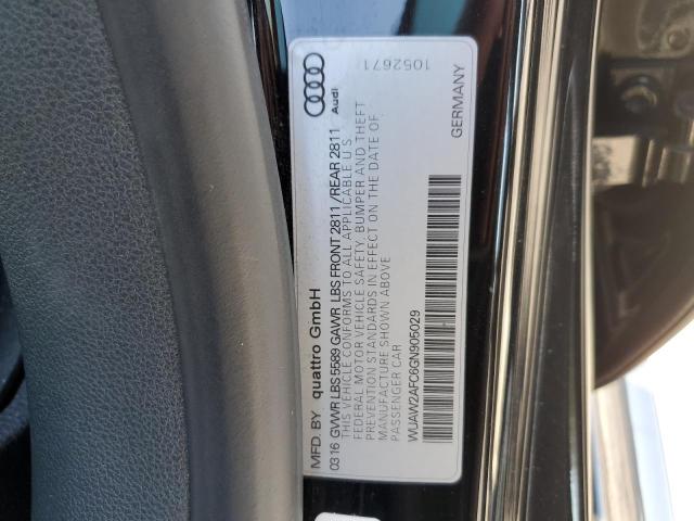 Photo 10 from auction – 2016 AUDI RS7 with VIN WUAW2AFC6GN905029