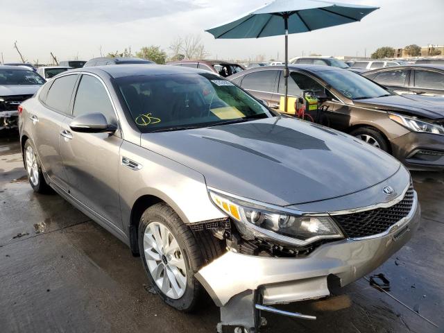 KIA OPTIMA LX 2018 with VIN 5XXGT4L33JG266146 - Photo from auction