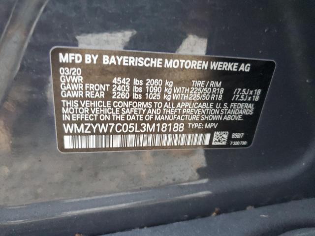 Photo 10 from auction – 2020 MINI COOPER S C with VIN WMZYW7C05L3M18188