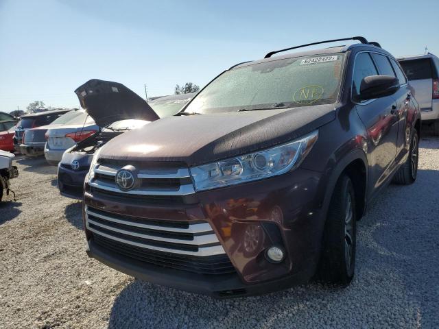 Photo 2 from auction – 2018 TOYOTA HIGHLANDER with VIN 5TDKZRFH0JS266598