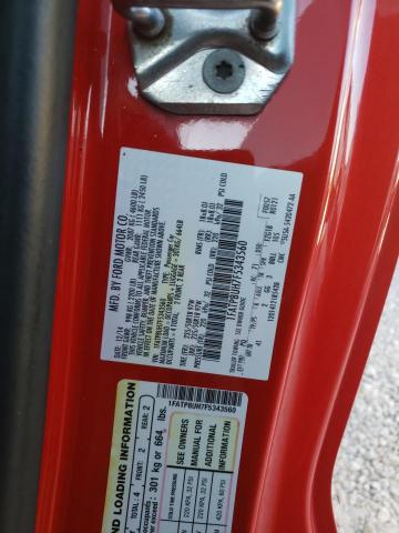 Photo 10 from auction – 2015 FORD MUSTANG with VIN 1FATP8UH7F5343560