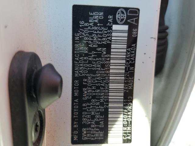 Photo 10 from auction – 2017 TOYOTA COROLLA L with VIN 2T1BURHE0HC815849