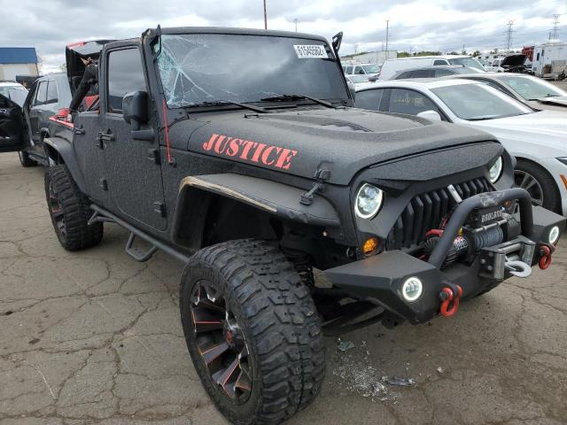 JEEP WRANGLER U 2014 with VIN 1C4BJWDG3EL269714 - Photo from auction