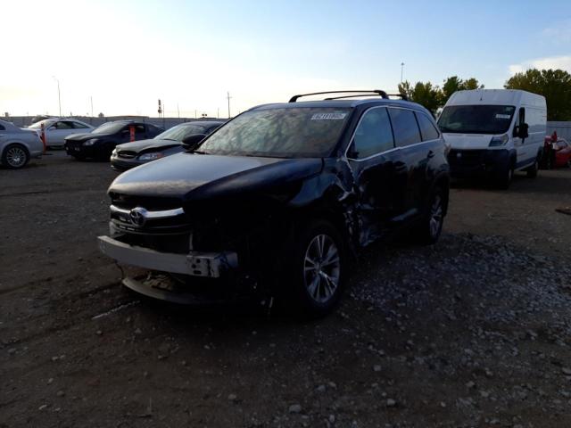Photo 2 from auction – 2014 TOYOTA HIGHLANDER with VIN 5TDJKRFH1ES007155
