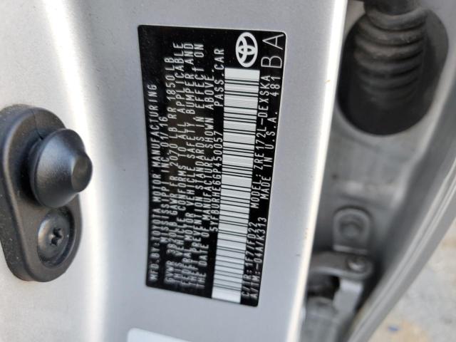 Photo 10 from auction – 2016 TOYOTA COROLLA L with VIN 5YFBURHE6GP450057