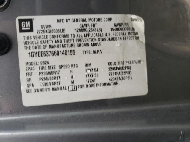Photo 10 from auction – 2006 CADILLAC SRX with VIN 1GYEE637660140155