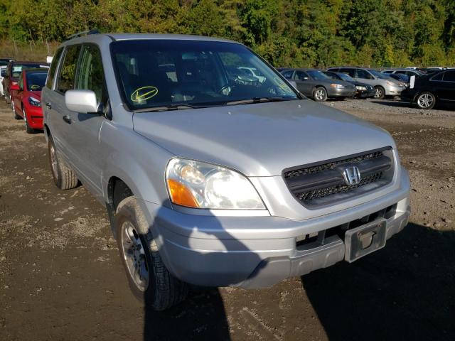 HONDA PILOT 2003 with VIN 2HKYF185X3H542012 - Photo from auction