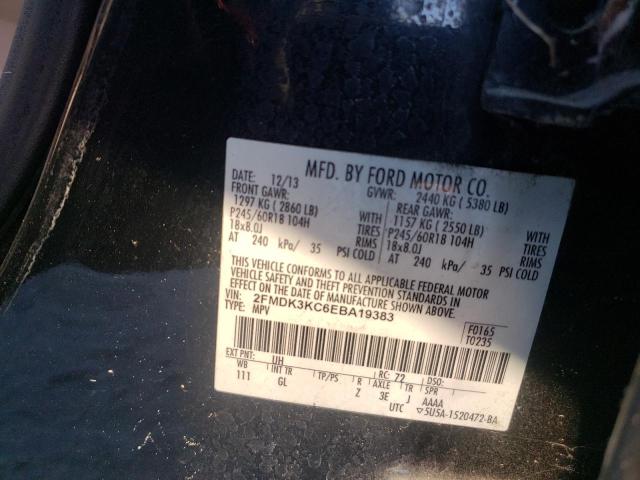 Photo 10 from auction – 2014 FORD EDGE LIMIT with VIN 2FMDK3KC6EBA19383