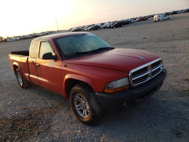 DODGE DAKOTA SXT 2004 with VIN 1D7GL12K44S590035 - Photo from auction