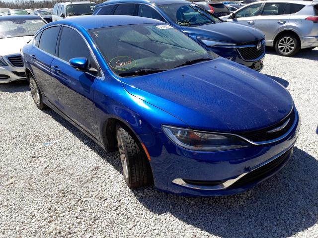 CHRYSLER 200 LIMITE 2016 with VIN 1C3CCCAB8GN116828 - Photo from auction