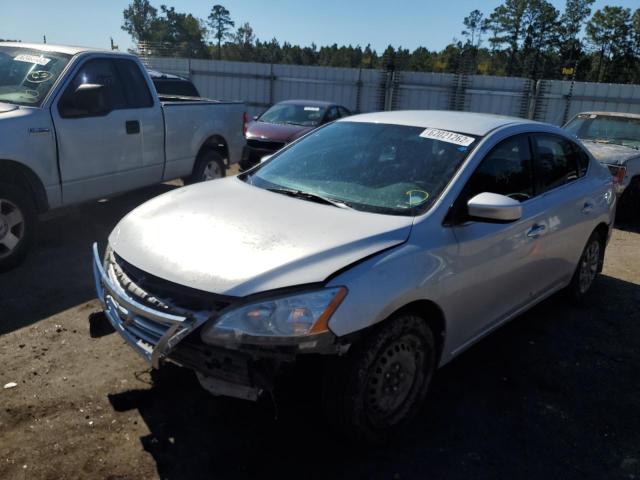 Photo 2 from auction – 2014 NISSAN SENTRA S with VIN 3N1AB7AP2EY238757
