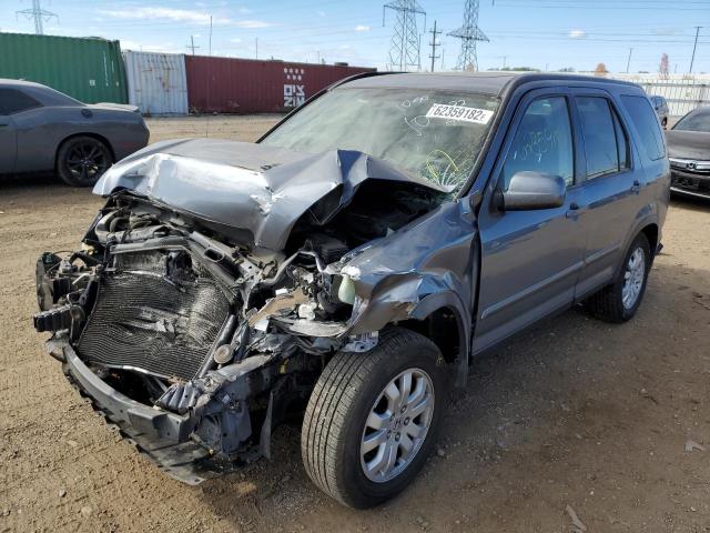 Photo 2 from auction – 2006 HONDA CR-V SE with VIN JHLRD78976C027259