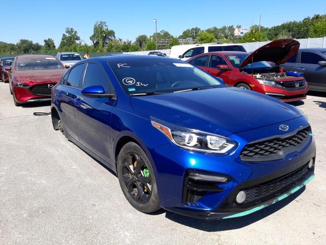 KIA FORTE FE 2020 with VIN 3KPF24AD8LE205199 - Photo from auction