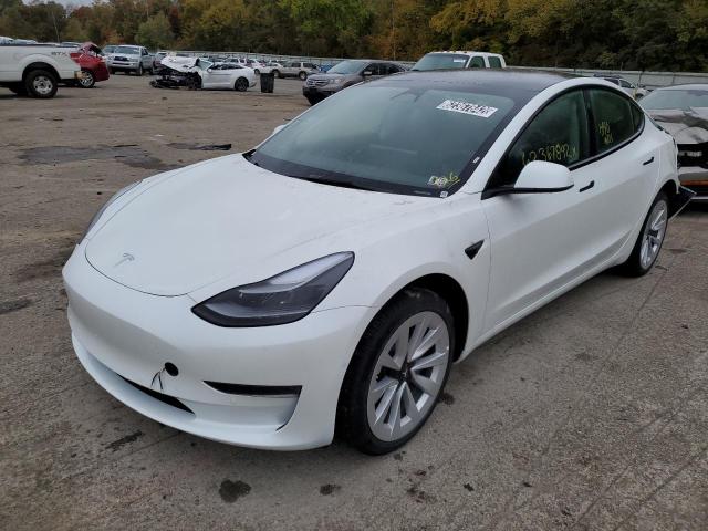 Photo 2 from auction – 2022 TESLA MODEL 3 with VIN 5YJ3E1EA2NF304087