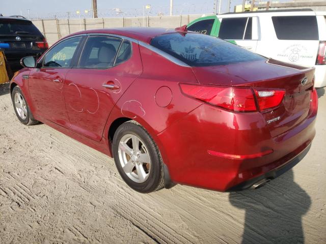 Photo 3 from auction – 2015 KIA OPTIMA LX with VIN 5XXGM4A76FG385769