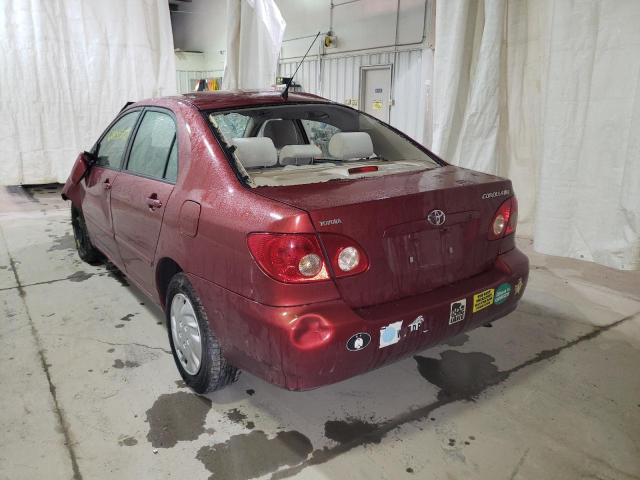 Photo 3 from auction – 2008 TOYOTA COROLLA CE with VIN 2T1BR30E98C884355