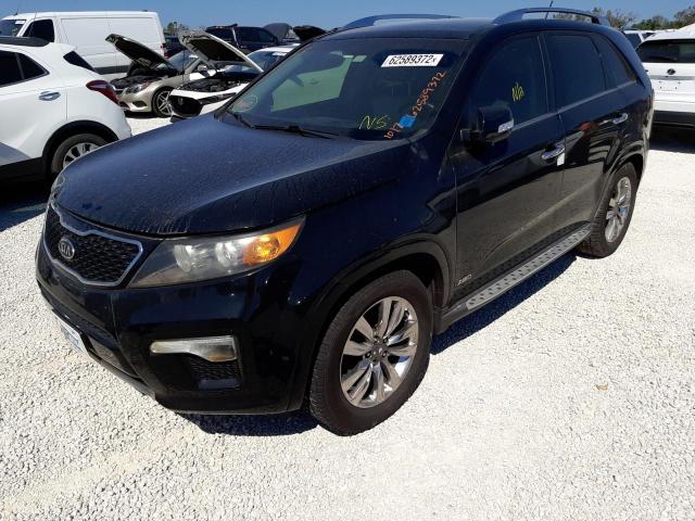 Photo 2 from auction – 2013 KIA SORENTO SX with VIN 5XYKWDA24DG366848