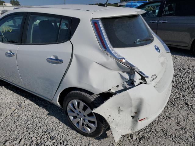 Photo 9 from auction – 2015 NISSAN LEAF S with VIN 1N4AZ0CP6FC320911