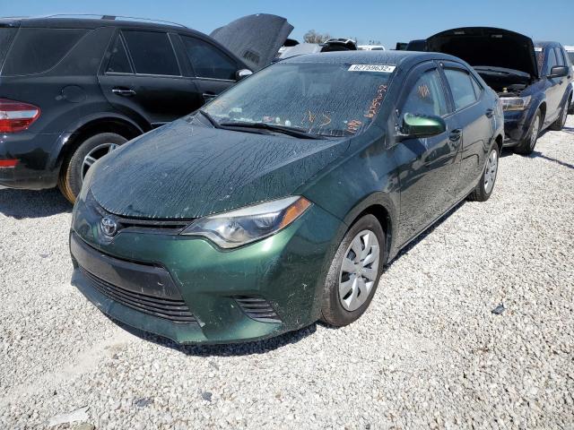 Photo 2 from auction – 2015 TOYOTA COROLLA L with VIN 2T1BURHE1FC381163